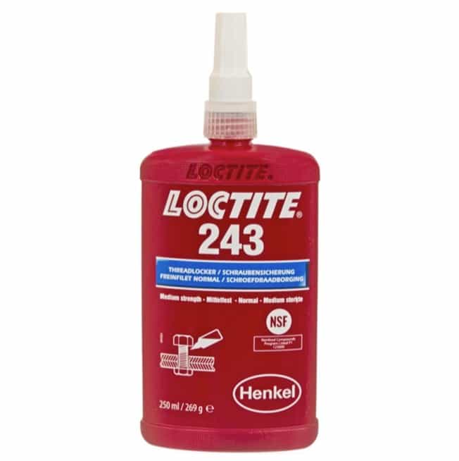 Gängtätning 243 Loctite 250ML