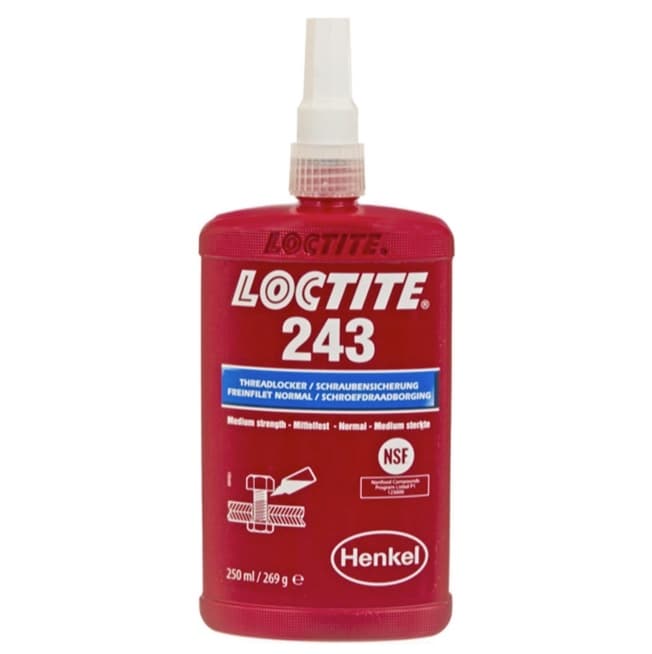 Gängtätning 243 Loctite 250ML