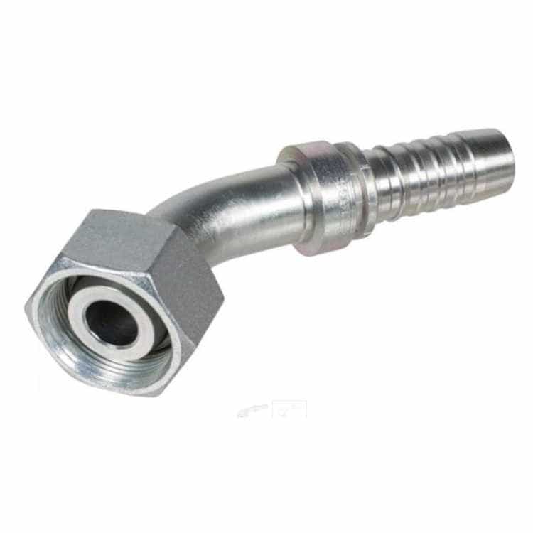 1/8" BSP presskoppling invändig gänga 45° för 3/16" (DN05) slang