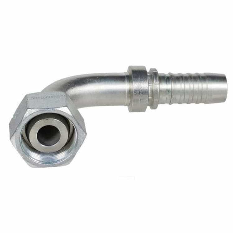 M30x2 (20S) Presskoppling vinklad med O-ring 90° för 5/8" (DN16) slang