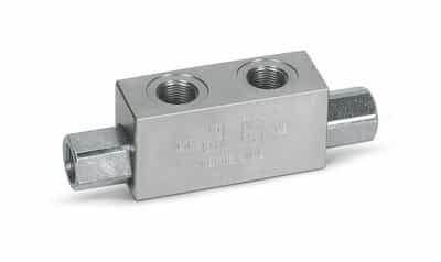 Enkel hydrauliskt styrd backventil VBPSE 3/8" 4 VIE