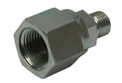 Manometer koppling 1/2" BSP - 3/8" BSP utvändig gänga