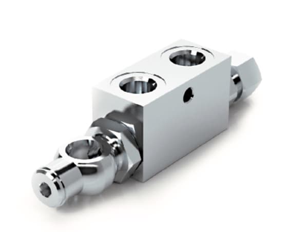 Dubbel styrd backventil VBPDE 3/8'' L SC