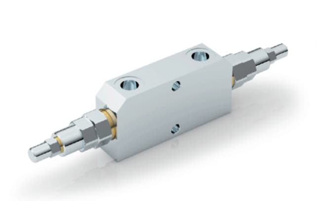 Dubbelverkande balanseringsventil VBCD 3/4'' DE RP 1:8