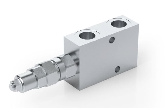 Enkelverkande balanseringsventil VBCD 3/8" SE CC