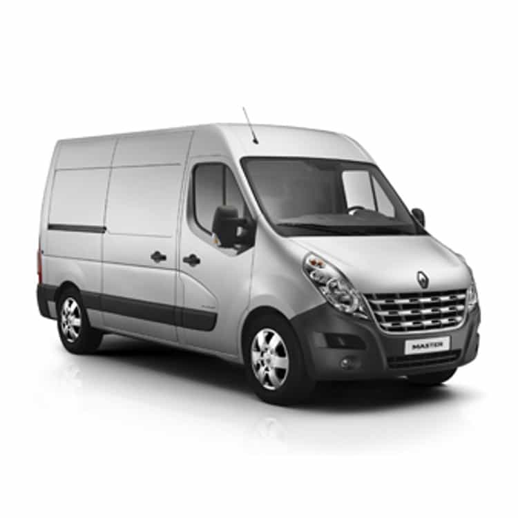 PTO för Renault Master - Nissan NV400 - Opel Movano / årsmodell 2020 och senare / med luftkonditionering och bakhjulsdrift (motor med styrrulle)