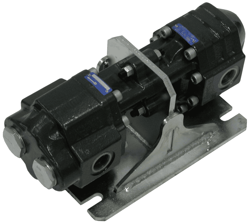 Hydraulmotor 71,6cc + hydraulisk pump 65cc kombination