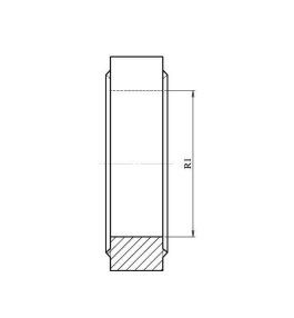 Tätningsring för manometer koppling 1/4" BSP – bild 2