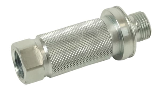 Handtag stål 1/2" hane-hona