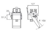 Faster multi snabbkoppling 2x 1/2" BSP hona (typ P206) – bild 3