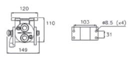 Faster multi snabbkoppling 2x 1/2" BSP hane (typ P208) – bild 3