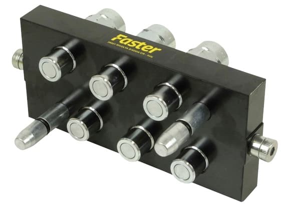 Faster multi snabbkoppling 6x 3/8" BSP hane (typ P606)