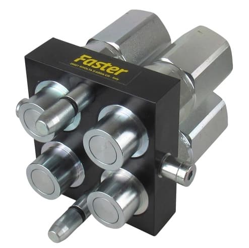 Faster multi snabbkoppling 4x 3/4" BSP hane (typ P412)