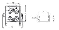 Faster multi snabbkoppling 4x 3/8" BSP hona (typ PH406) – bild 3