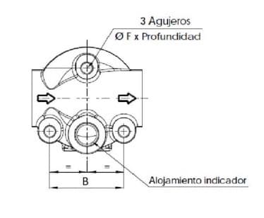 Högtrycksledningsfilter komplett 3/4" BSP 100 bar 50L/min – bild 4