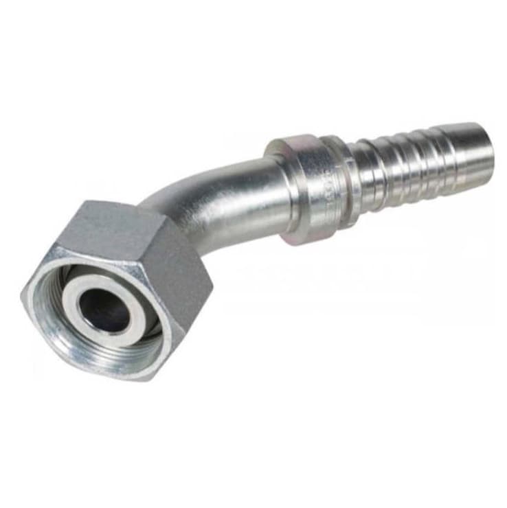 M42x2 (30S) Presskoppling med O-ring 45° för 3/4" (DN19) slang