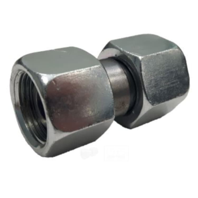 Dubbelmutter 14S (M22x1,5) - 15L (M22x1,5)