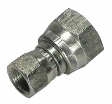 Dubbelmutter JIC 9/16" 18h UNF - 3/4" 16h UNF