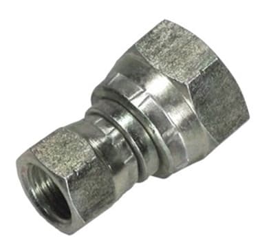 Dubbelmutter JIC 3/4" 16h UNF - 7/8" 14h UNF