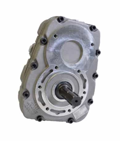 Kuggväxellåda hane 1:3,8 med 1" 3/8 axel (tung serie)