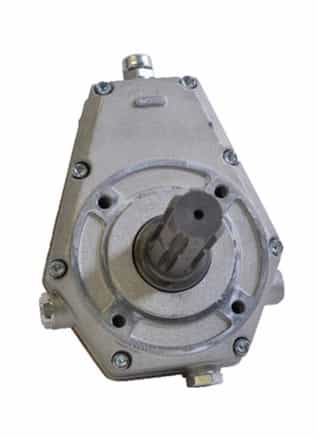 Kuggväxellåda GBF-20-S-1 hane 1:1,5 med 1" 3/8 axel