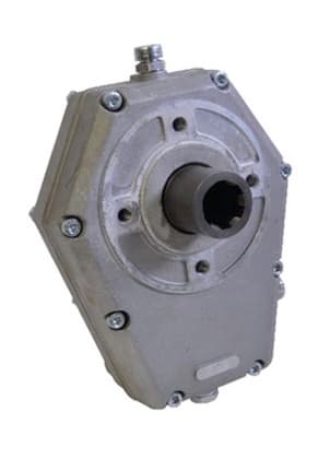 Växellåda GBF-30-S-2 hane 1:3,5 med 1" 3/8 axel