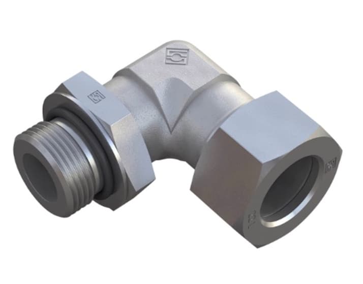 Reducering vinkelkoppling BSP 1/4" - 6L (M12x1,5) hane