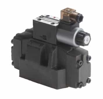 NG16 230V Cetop Elektrisk 4/2 riktningsventil, PA ansluten, BT ansluten