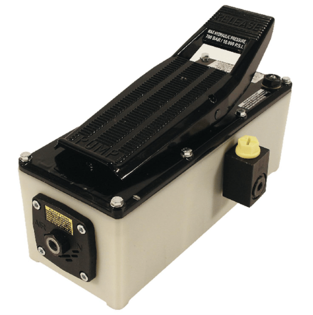 Pneumatisk fotpump max 700 bar