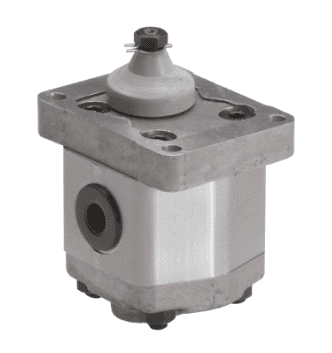 Hydraulisk kugghjulspump 2,7 cc vänster med 1:8 konisk axel grupp 10