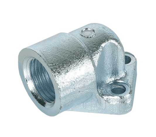 Pumpfläns vinklad 3-håls 1" BSP RG 51- 1