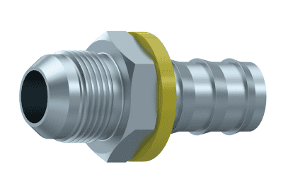 5/8 DN Push on JIC presskoppling 7/8" 14 UNF hane