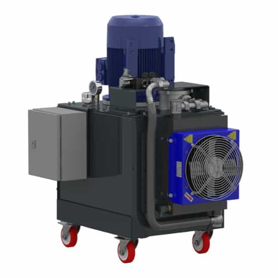 3-fas elektriskt hydraulaggregat 18,5kW med 130 liters tank