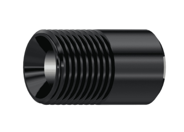 Svetsbar adapter 1/8" BSP utvändig gänga (60°)