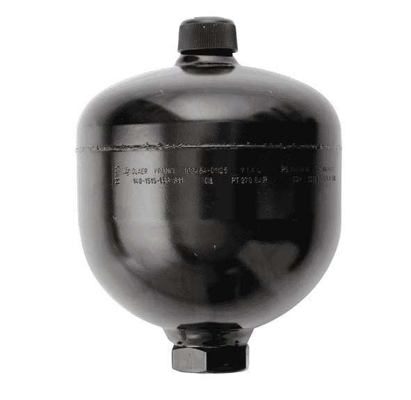 Parker diafragma membranackumulator 0,32L - 1/2" - 210 bar