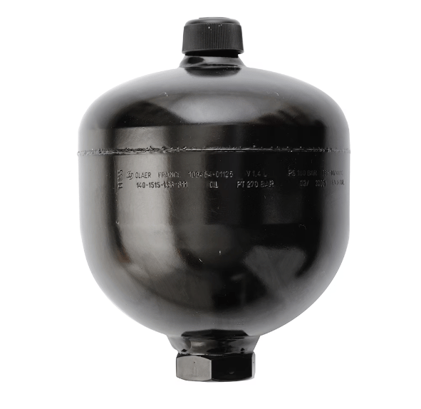 Parker diafragma membranackumulator 0,32L - 1/2" - 210 bar