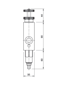 Flödesregleringsventil tryckkompenserad 3-vägs RFP3 1/2'' med trycksäkring – bild 4