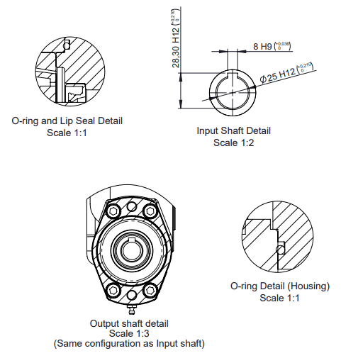 Hydraulisk svängkrans 1:92 utvändig diameter 612mm – bild 8