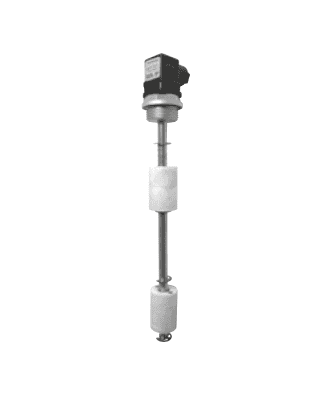 Nivåbrytare med 2 flottörer - 1" BSP - 350 mm