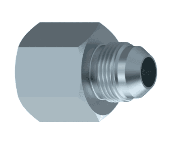 Adapter JIC 1"1/16 12h UNF hane - JIC 7/16" 20h UNF hona