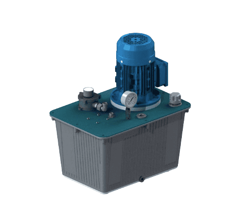 400V 2,2kW hydraulaggregat med 30 liters aluminiumtank