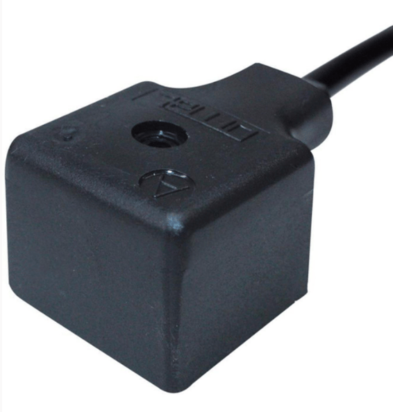 Kontakt 12/24V DC med LED och ingjuten kabel 0,5 meter