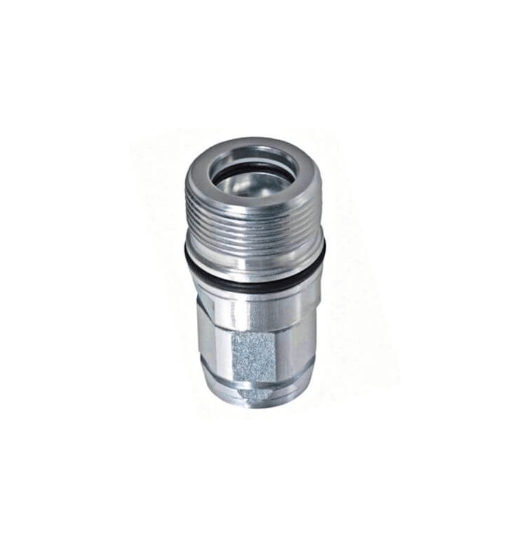Flat face skruv-snabbkoppling 3/8" BSP hona, BG-mått 2 högtryck