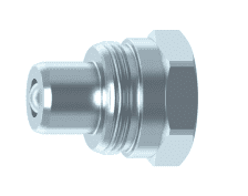 Kul-skruvsnabbkoppling 3/8" NPT 700 bar BG-mått 2 hane