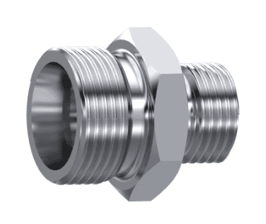 Rostfri adapter 12L - 10L hane