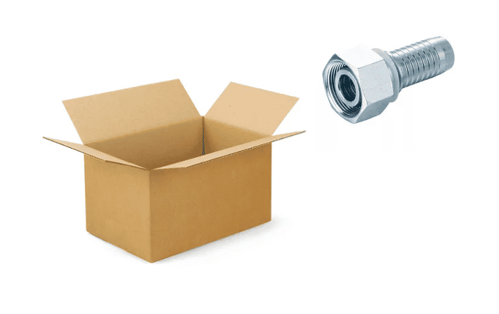 3/8" DN presskoppling 12L M18x1,5 med o-ring storpack 125 st
