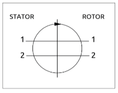 Roterande genomföring RC Ø45mm BSP 2xG3/8" – bild 4