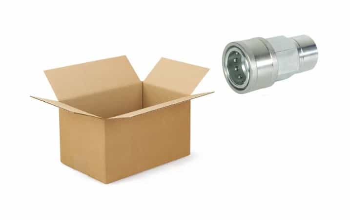 Snabbkoppling 1/2" BSP hona, BG-mått 3 storpack 10 st