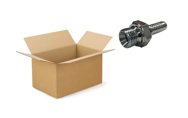 3/8" DN presskoppling utvändig gänga 3/8" BSP storpack 100 st
