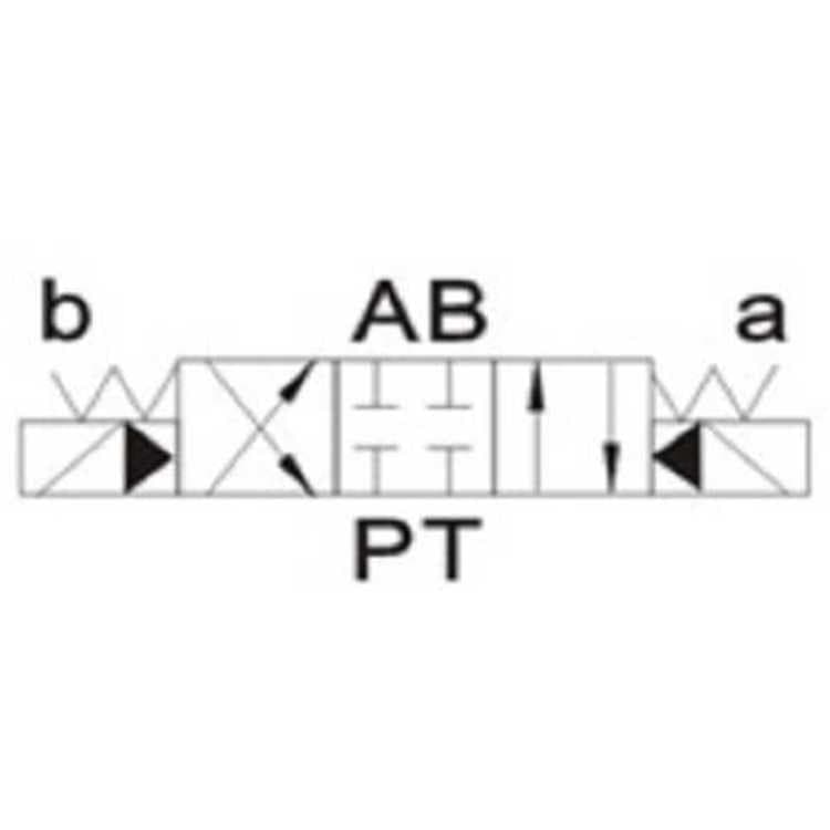 NG16 110V Cetop Elektrisk 4/3 riktningsventil | ABPT stängd – bild 2